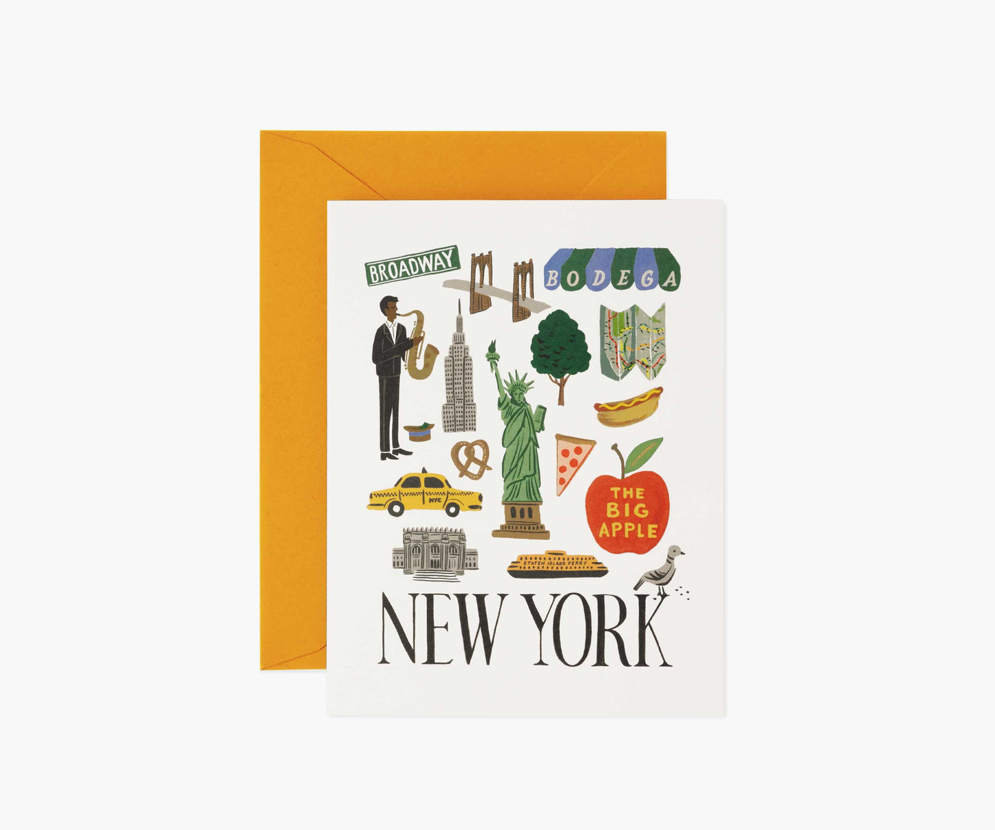 New York City Everyday Card - Single Card - Greeting Card with Envelope