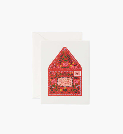 Write More Letters Everyday Card - Single Card - Greeting Card with Envelope