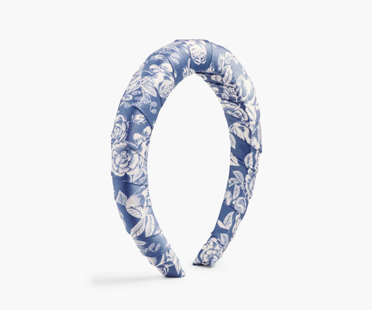 Wrapped Headband - English Rose - Comfortable Hair Accessory
