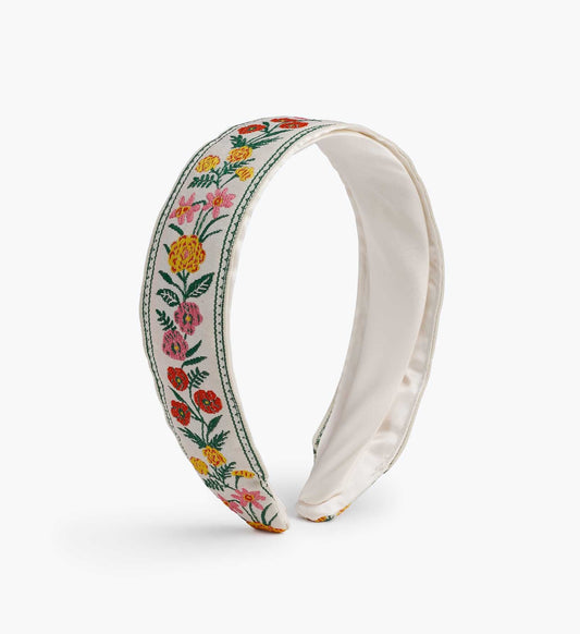 Jacquard Headband - Garden Study - Comfortable Hair Accessory