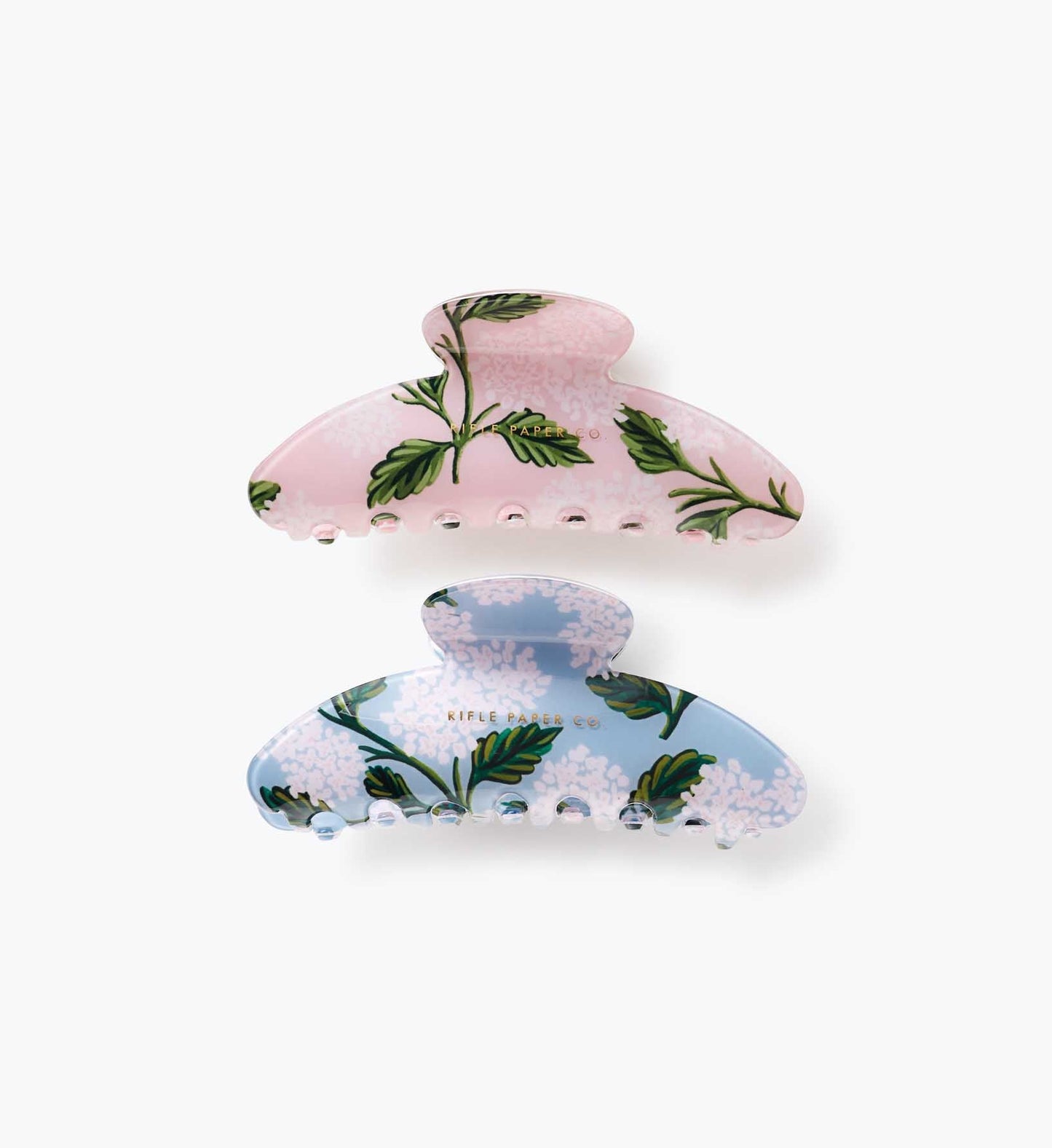 Large Claw Clip Set - Hydrangea - Cotton Loungewear