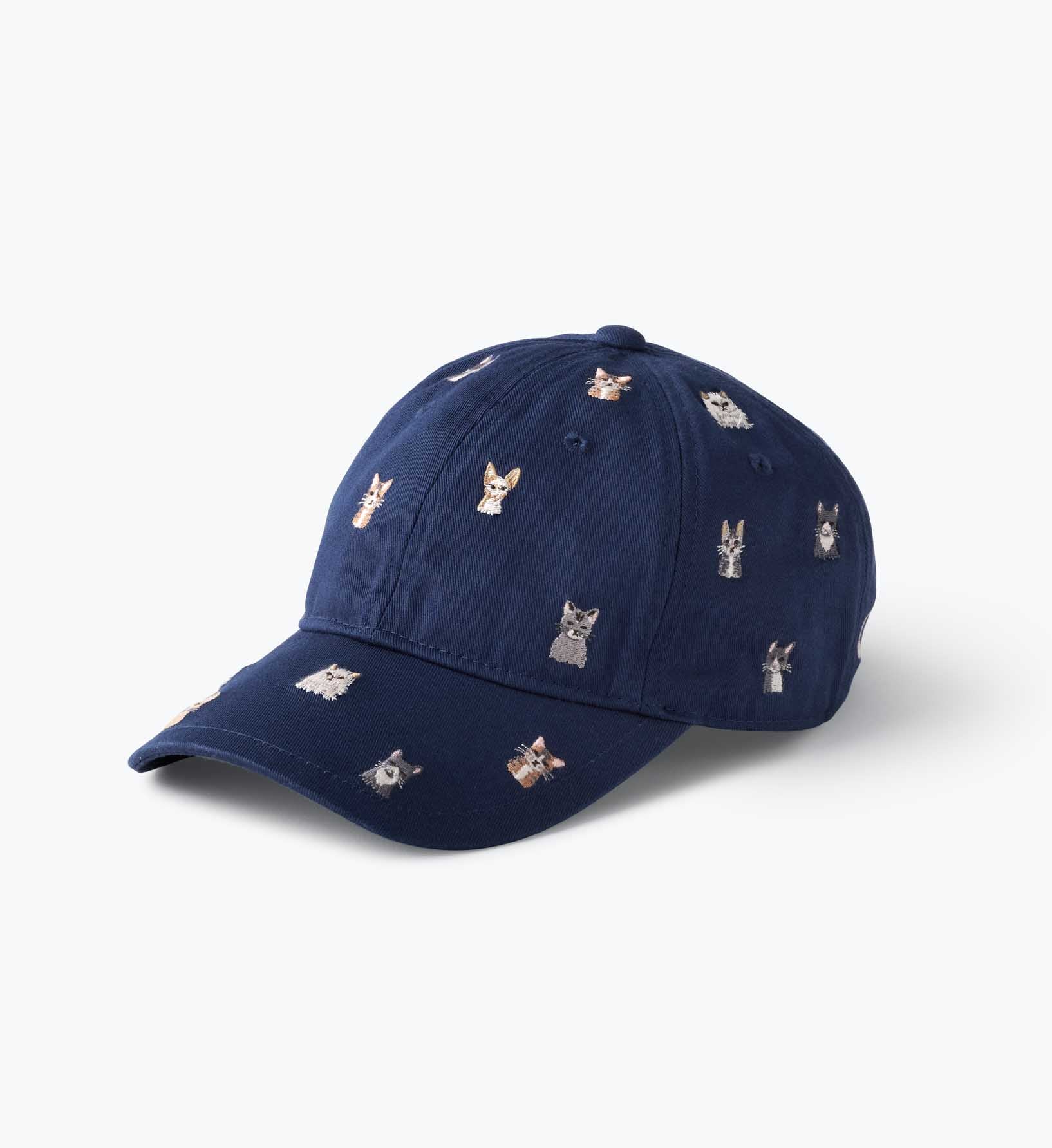 Baseball Cap - Cool Cats - Adjustable Embroidered Cap