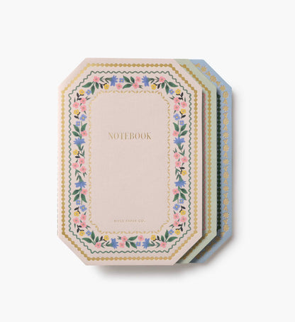 Stitched Notebook Set - Gemma - Lined Notebook Journal