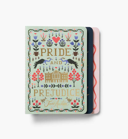 Stitched Notebook Set - Jane Austen - Lined Notebook Journal