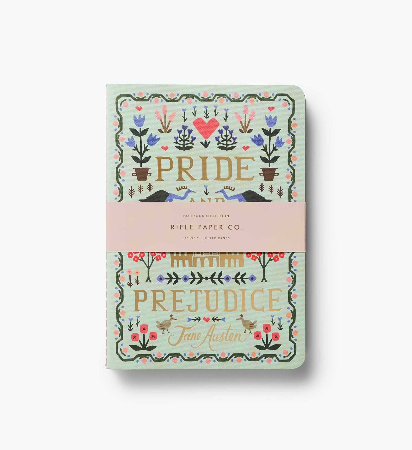 Stitched Notebook Set - Jane Austen