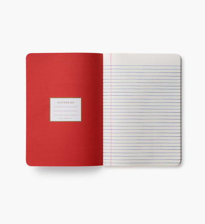 Stitched Notebook Set - Schoolhouse