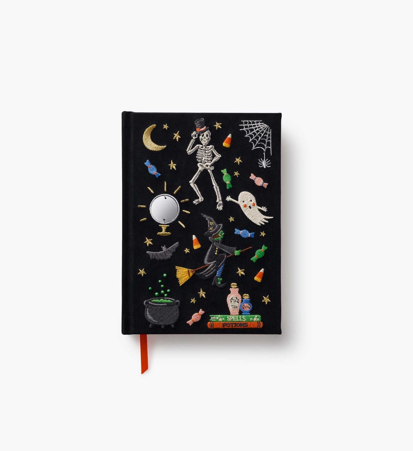 Embroidered Journal - Spellbound - Lined Notebook Journal