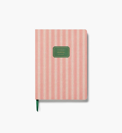 Softcover Journal - Pinking Stripe - Lined Notebook Journal
