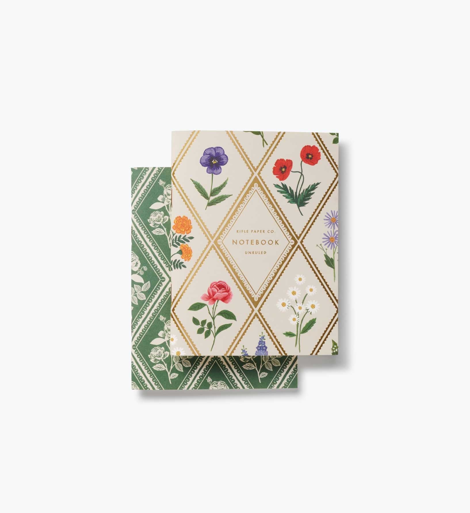 Pocket Notebook Set - Garden Study - Lined Notebook Journal