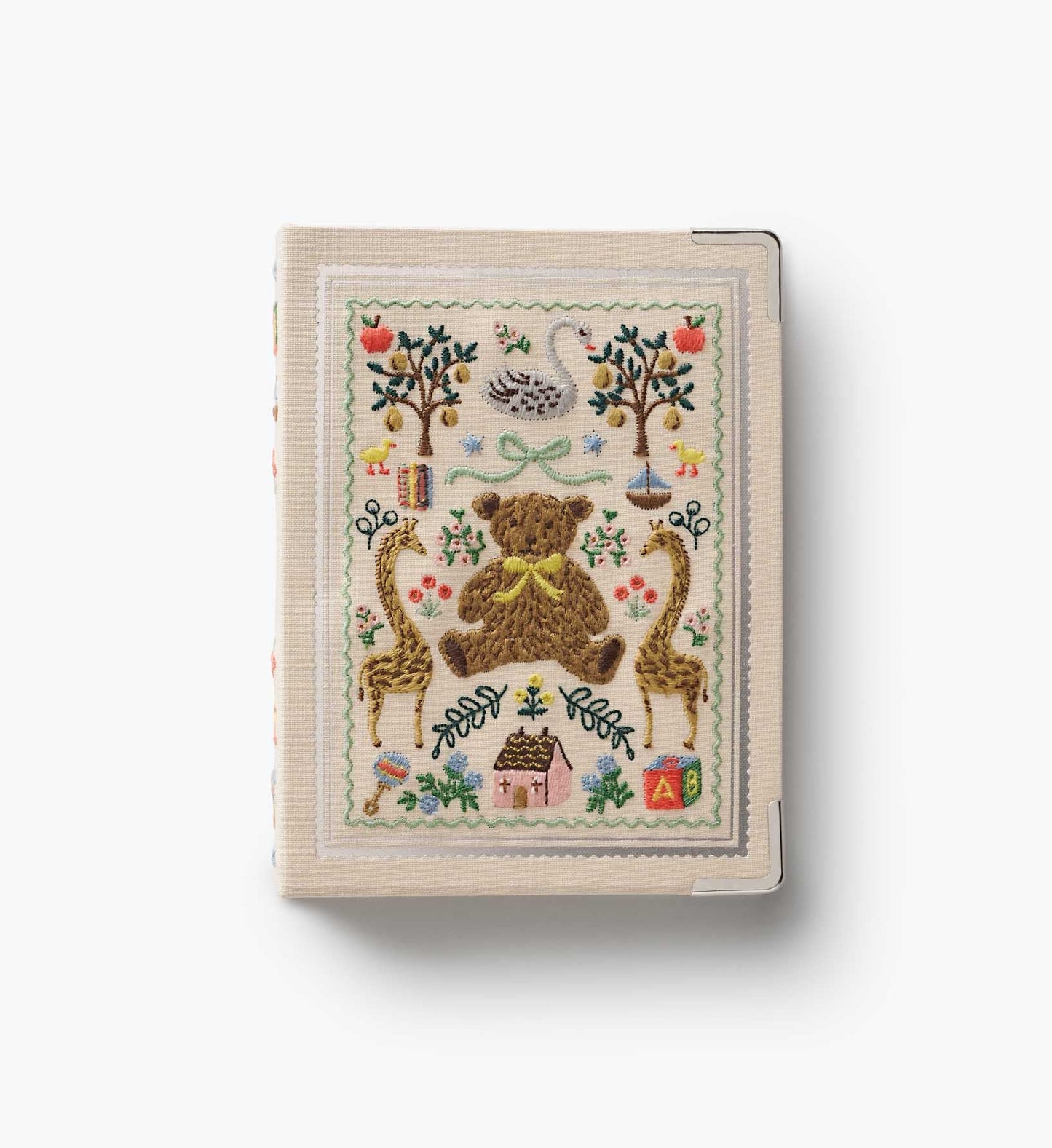 Embroidered Small Photo Album - Storybook - Embroidered Keepsake