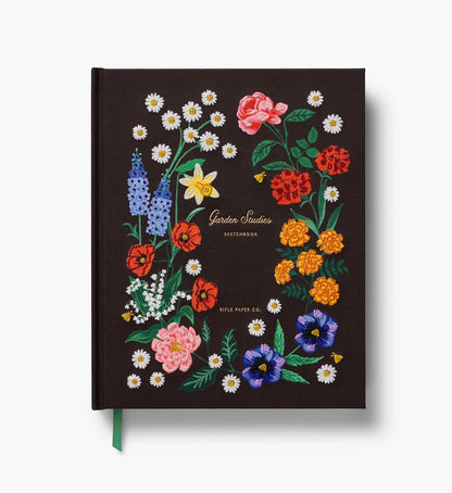 Embroidered Sketchbook - Garden Study - Premium Design Accessory