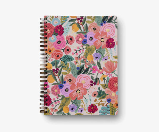 Spiral Notebook - Garden Party - Lined Notebook Journal