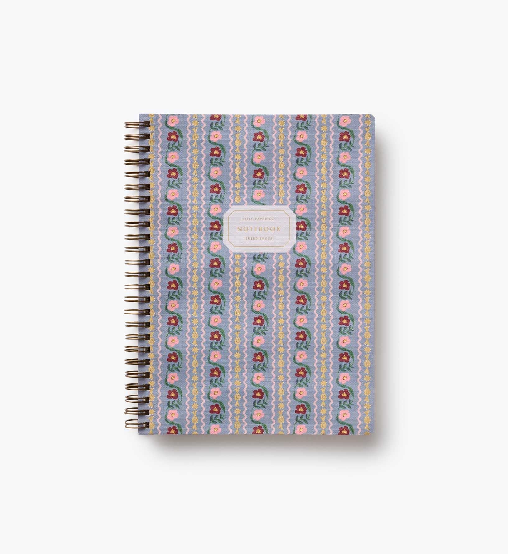 Spiral Notebook - Delphine - Lined Notebook Journal