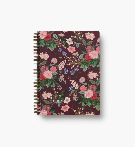 Spiral Notebook - Dahlia - Lined Notebook Journal
