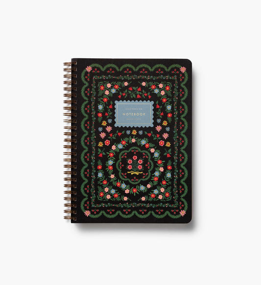 Spiral Notebook - Rosette - Lined Notebook Journal