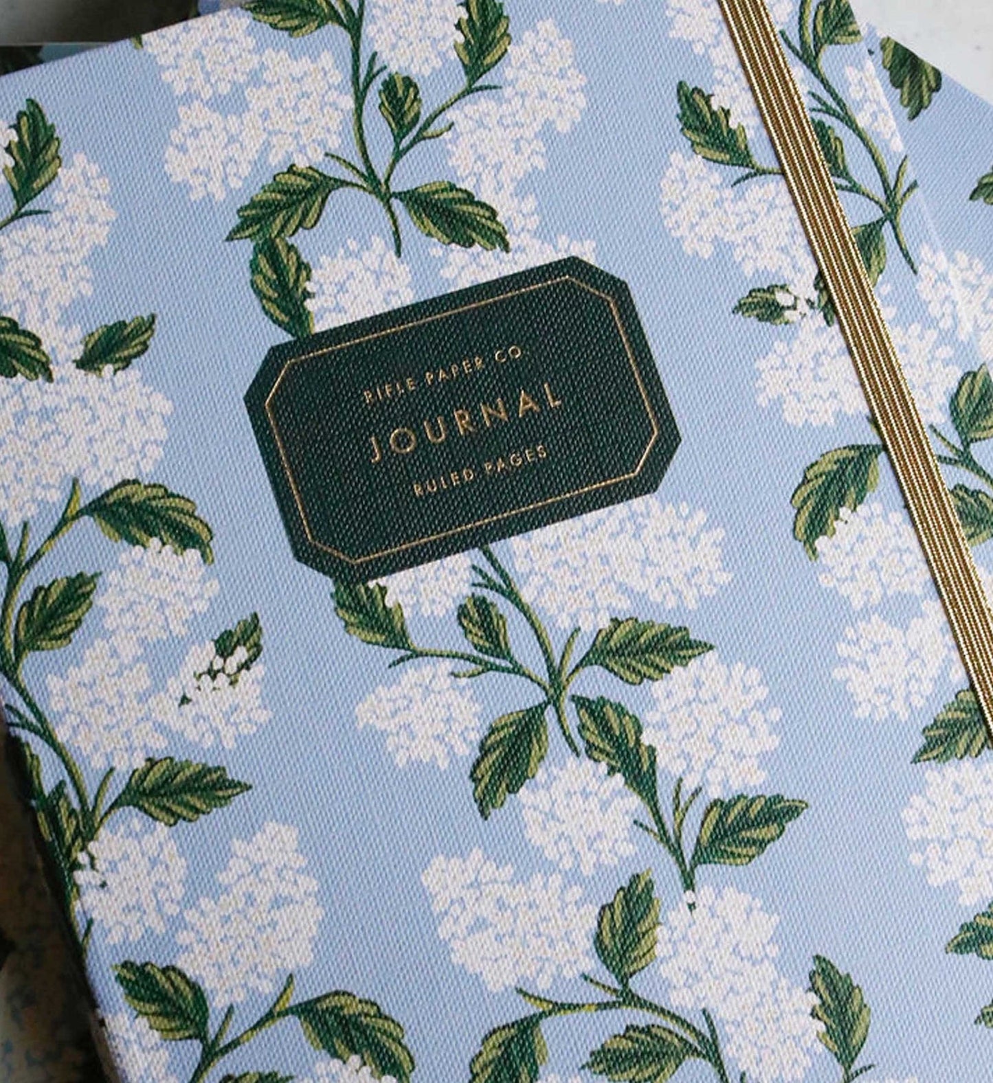 Journal with Pen - Hydrangea