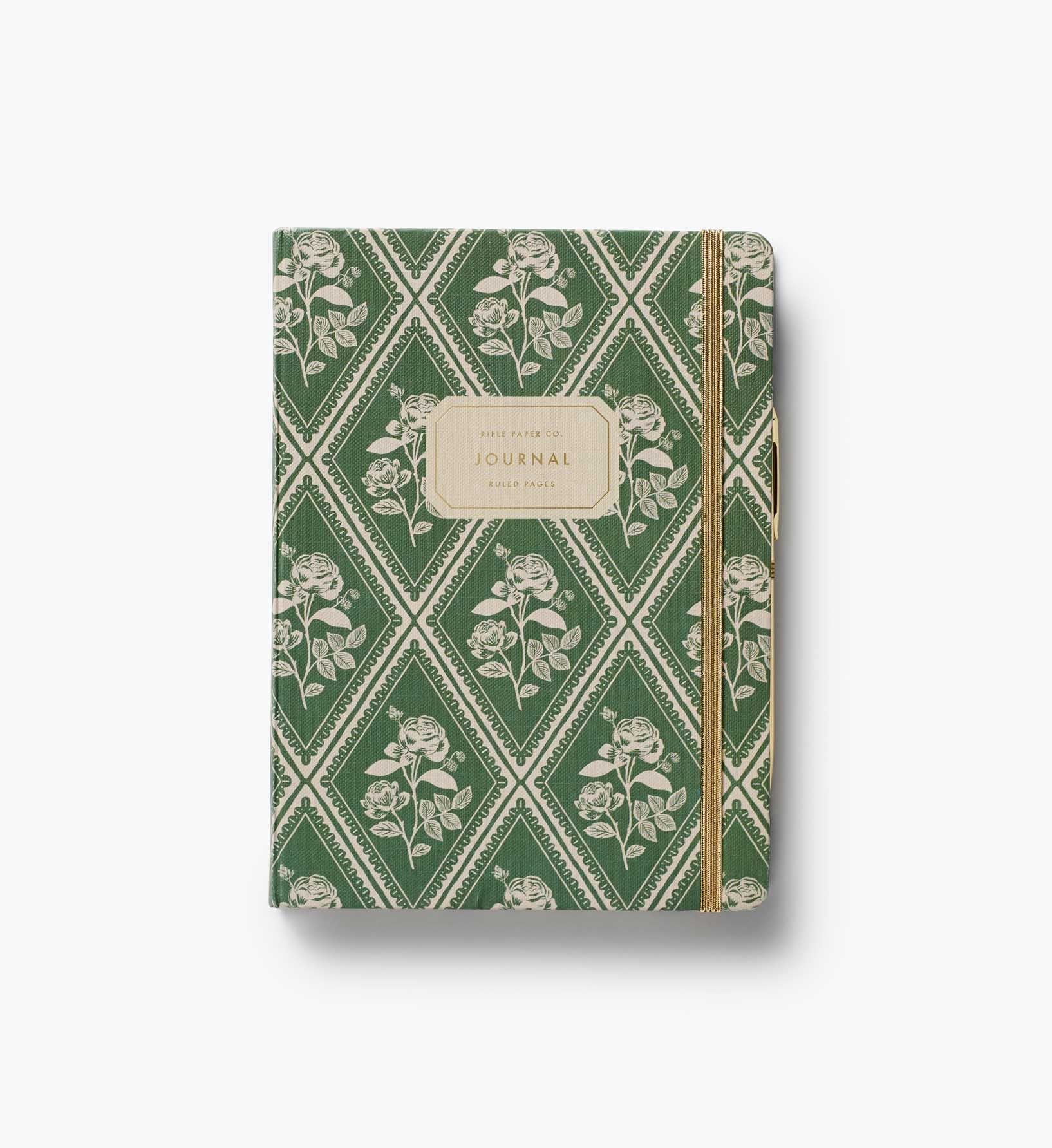 Journal with Pen - Rose Study - Lined Notebook Journal