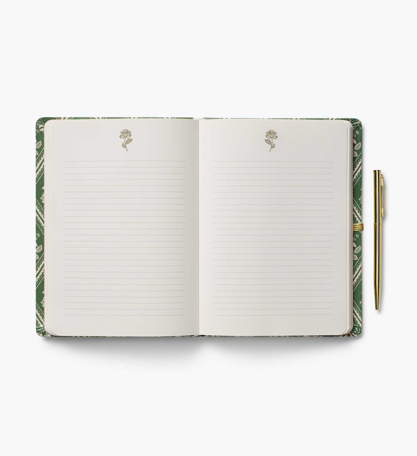 Journal with Pen - Rose Study