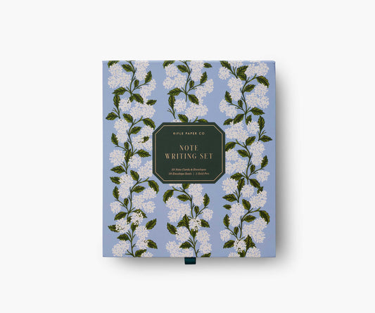 Letter Writing Set - Hydrangea - Cotton Loungewear