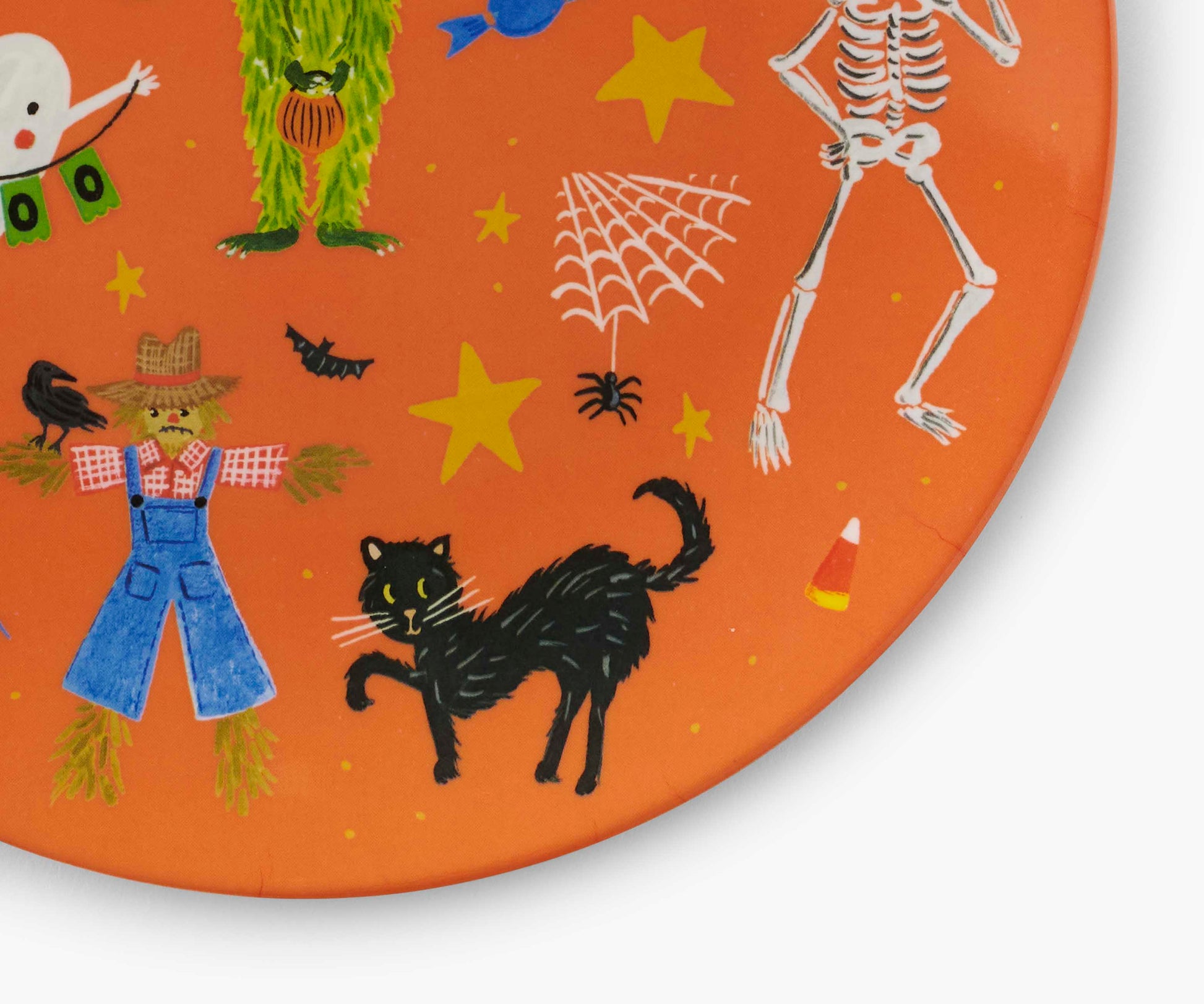 Melamine Assorted Dessert Plates - Halloween Parade