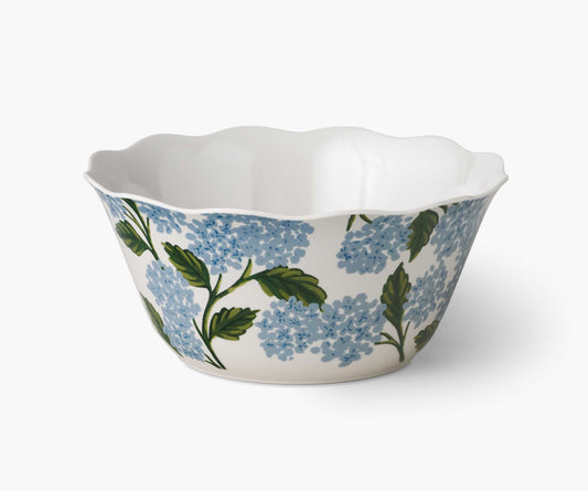 Melamine Serving Bowl - Hydrangea - Premium Design Accessory