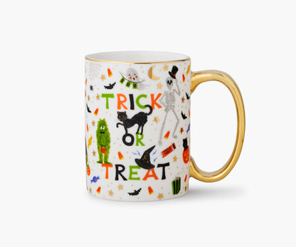 Porcelain Mug - Halloween Parade - Porcelain Coffee Mug