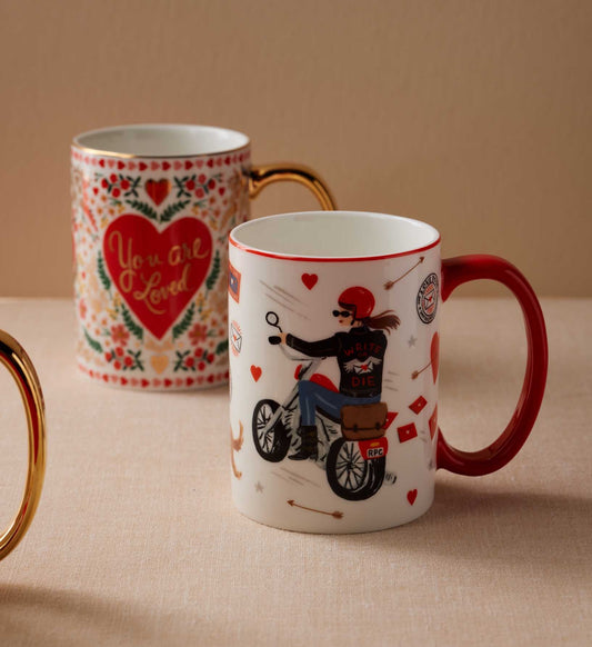 Porcelain Mug - Write or Die