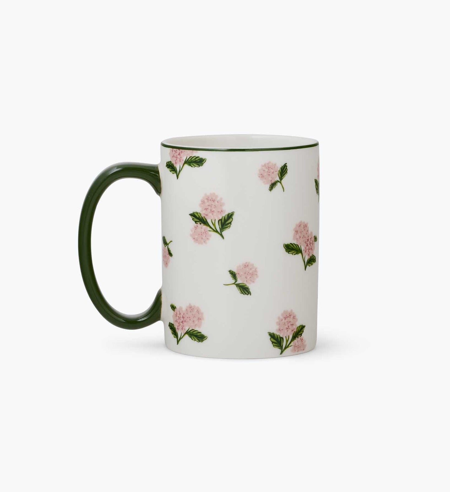 Porcelain Mug - Pink Hydrangea