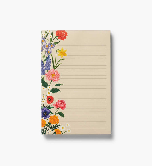 Large Memo Notepad - Garden Study - Tear-Off Notepad