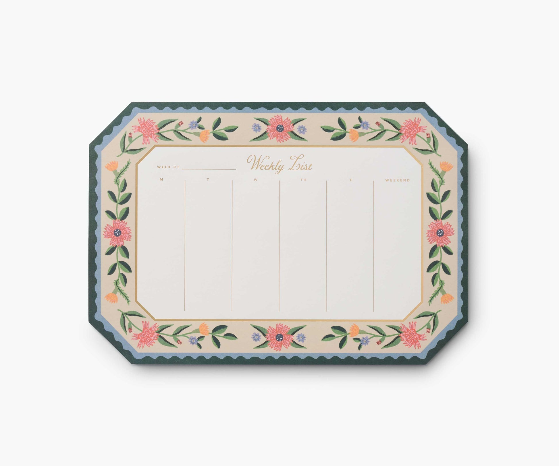 Weekly Desk Pad - Aster - Premium Design Accessory