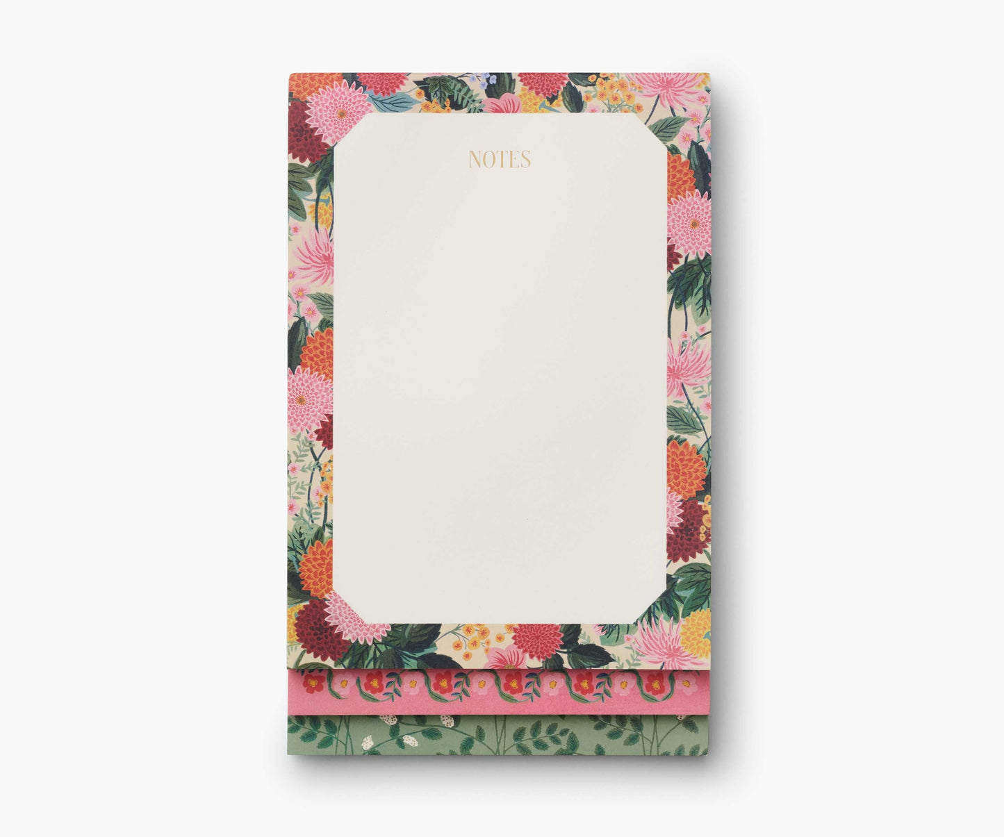 Tiered Notepad - Dahlia - Tear-Off Notepad
