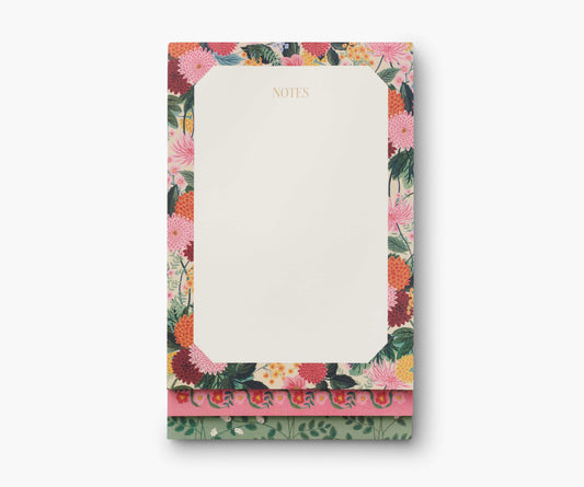 Tiered Notepad - Dahlia - Tear-Off Notepad