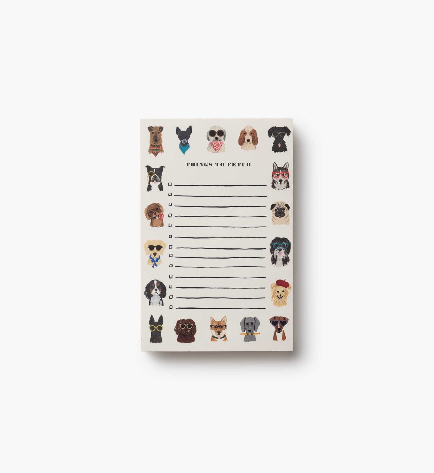 Checklist Notepad - Dog Days - Tear-Off Notepad