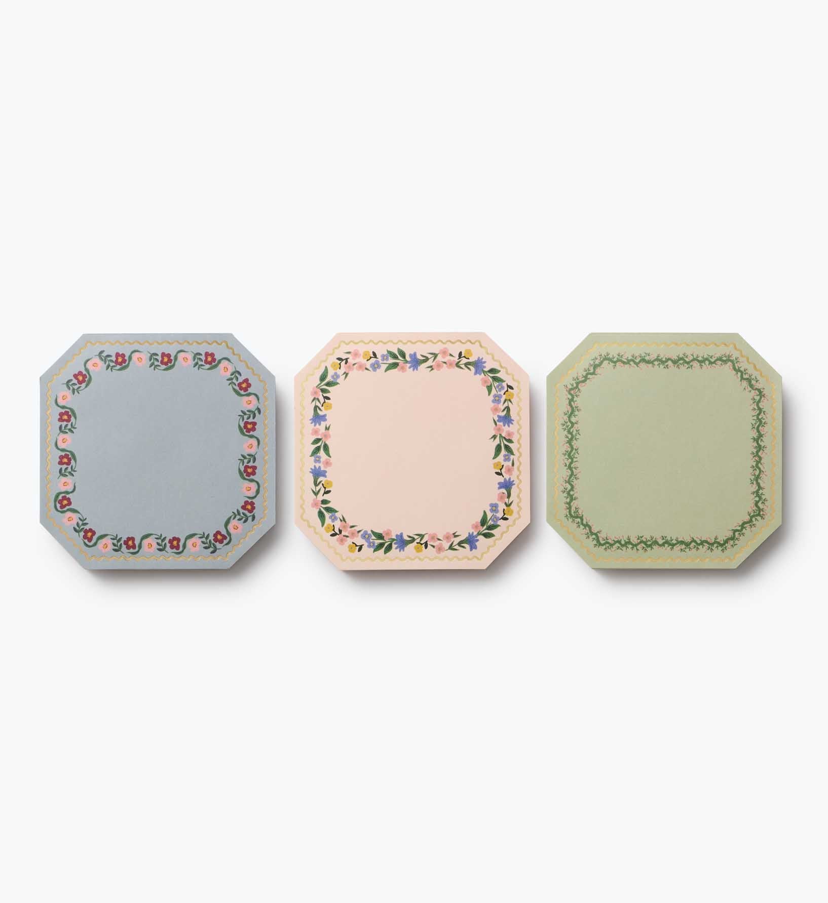 Mini Notepad Trio - Gemma - Tear-Off Notepad