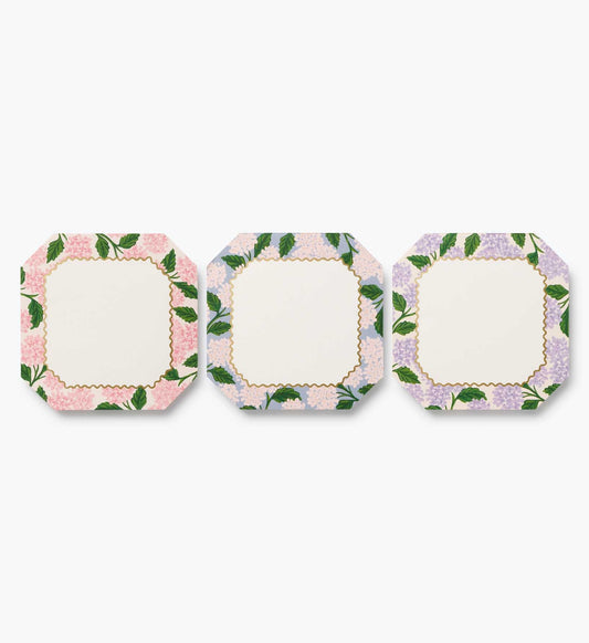Mini Notepad Trio - Pink Hydrangea - Tear-Off Notepad