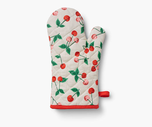 Oven Mitt - Cherries - Premium Design Accessory