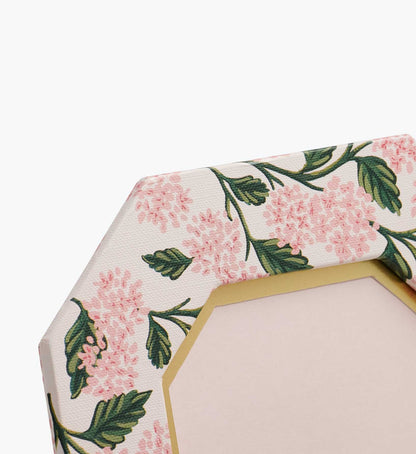 Paper Wrapped Picture Frame - Pink Hydrangea