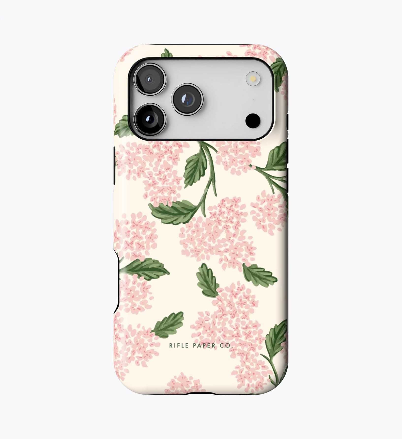 Phone Case - Pink Hydrangea - MagSafe Compatible Case