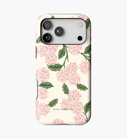 Phone Case - Pink Hydrangea - MagSafe Compatible Case