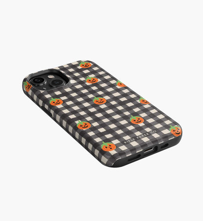 Phone Case - Pumpkin Gingham