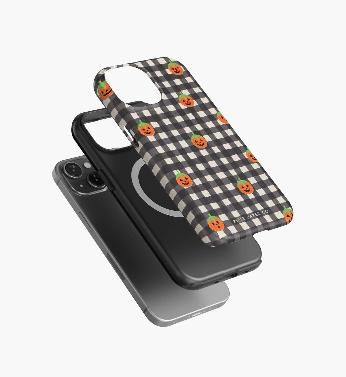 Phone Case - Pumpkin Gingham