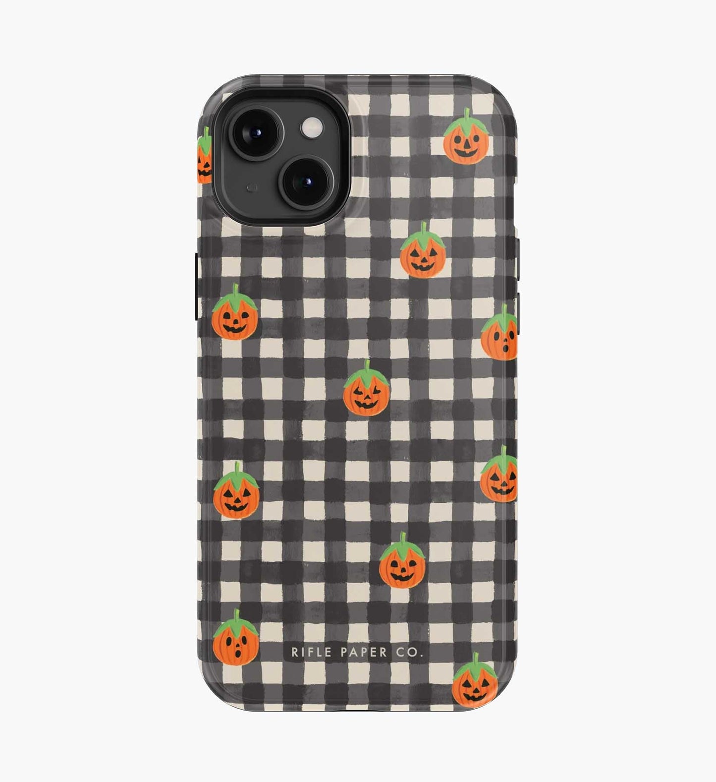 Phone Case - Pumpkin Gingham