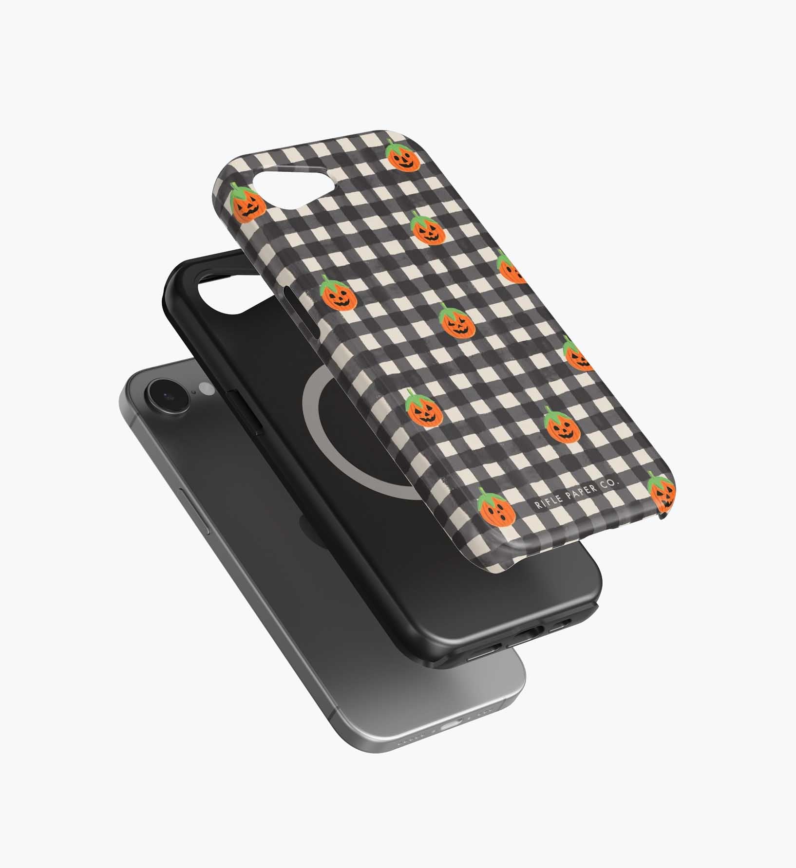 Phone Case - Pumpkin Gingham