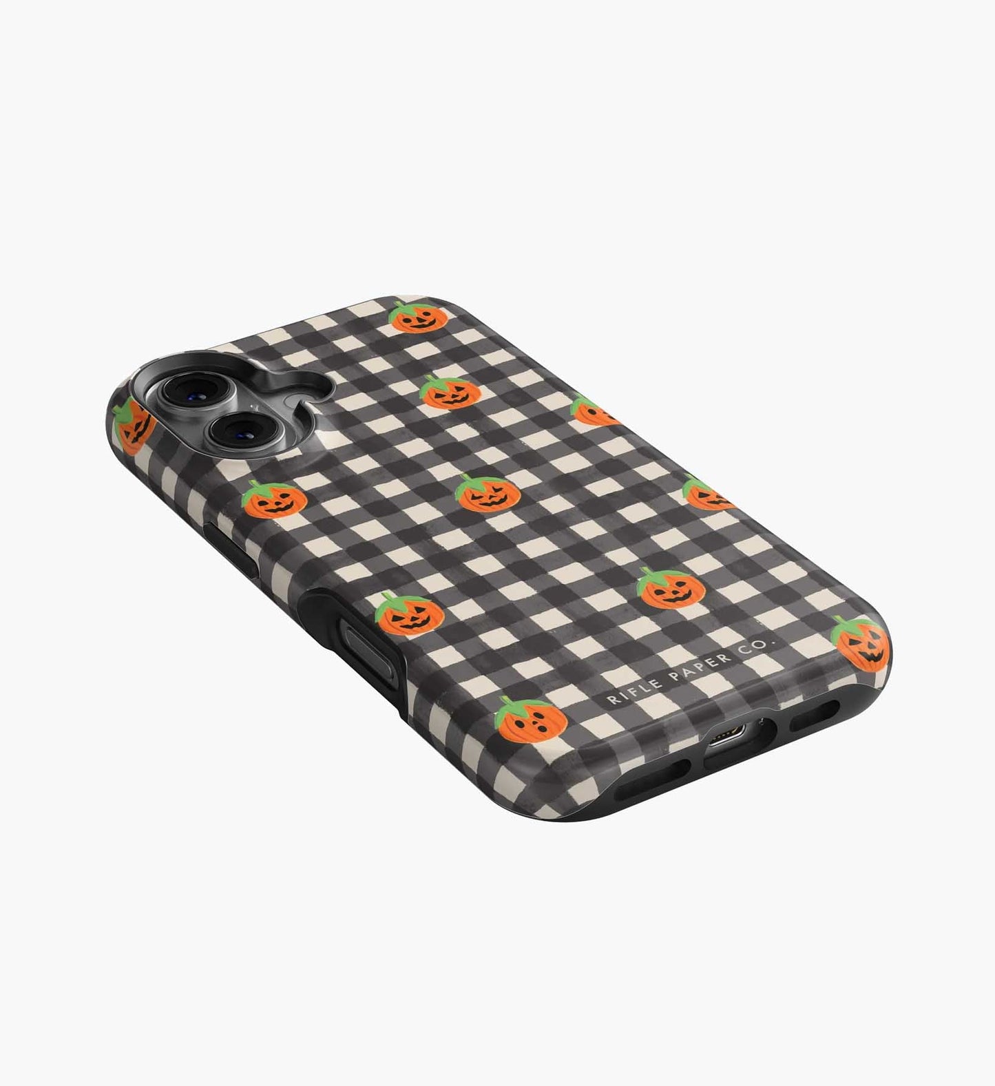 Phone Case - Pumpkin Gingham