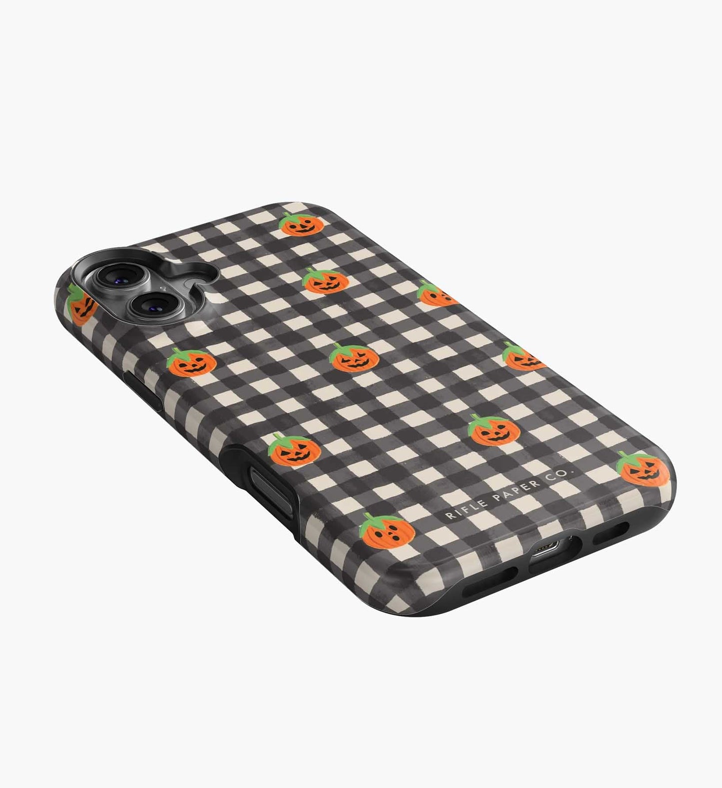 Phone Case - Pumpkin Gingham