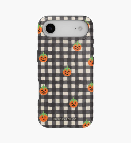 Phone Case - Pumpkin Gingham