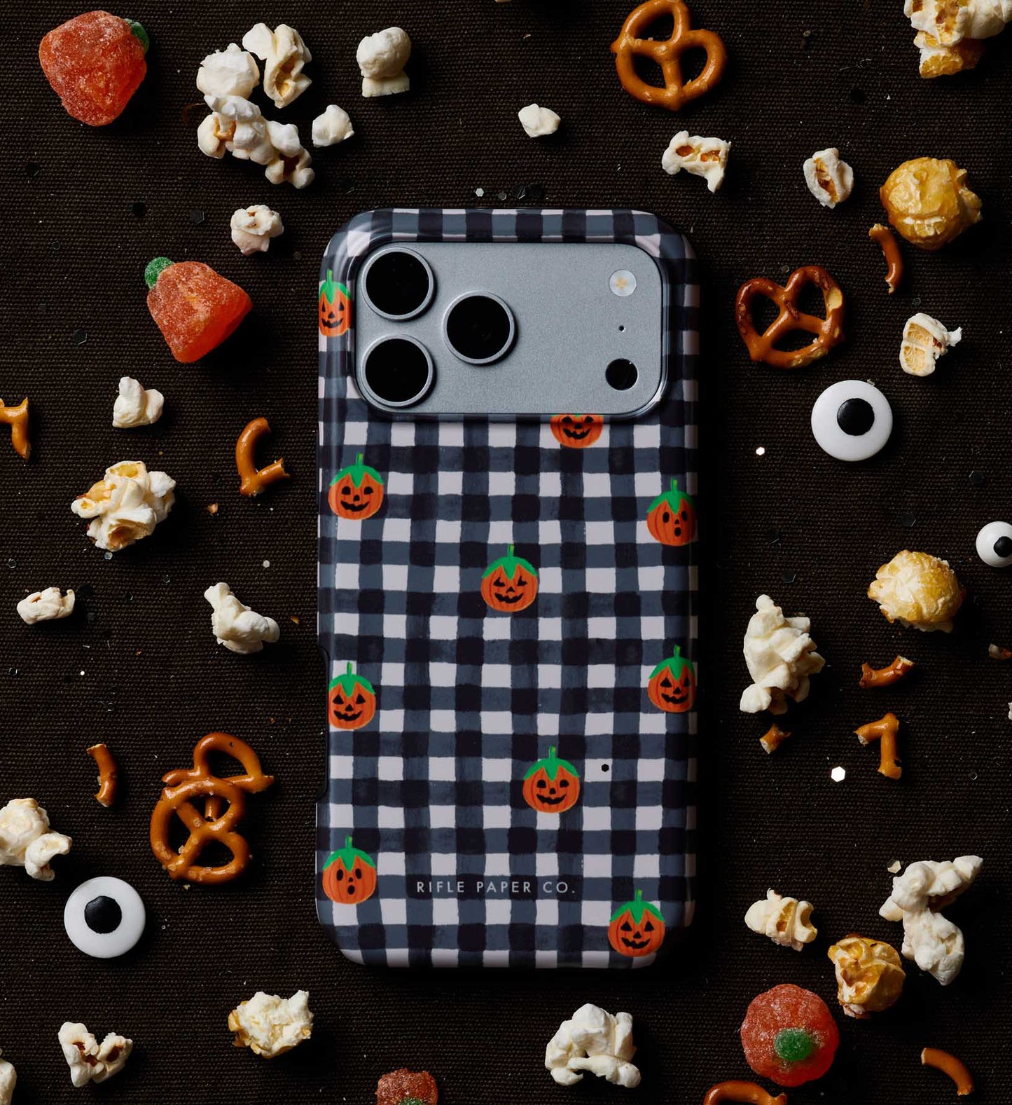 Phone Case - Pumpkin Gingham