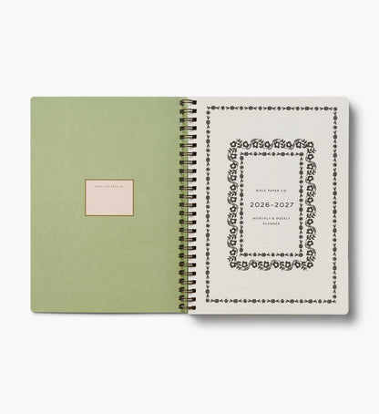 2026-2027 17-Month Academic Softcover Spiral Planner - Mimi