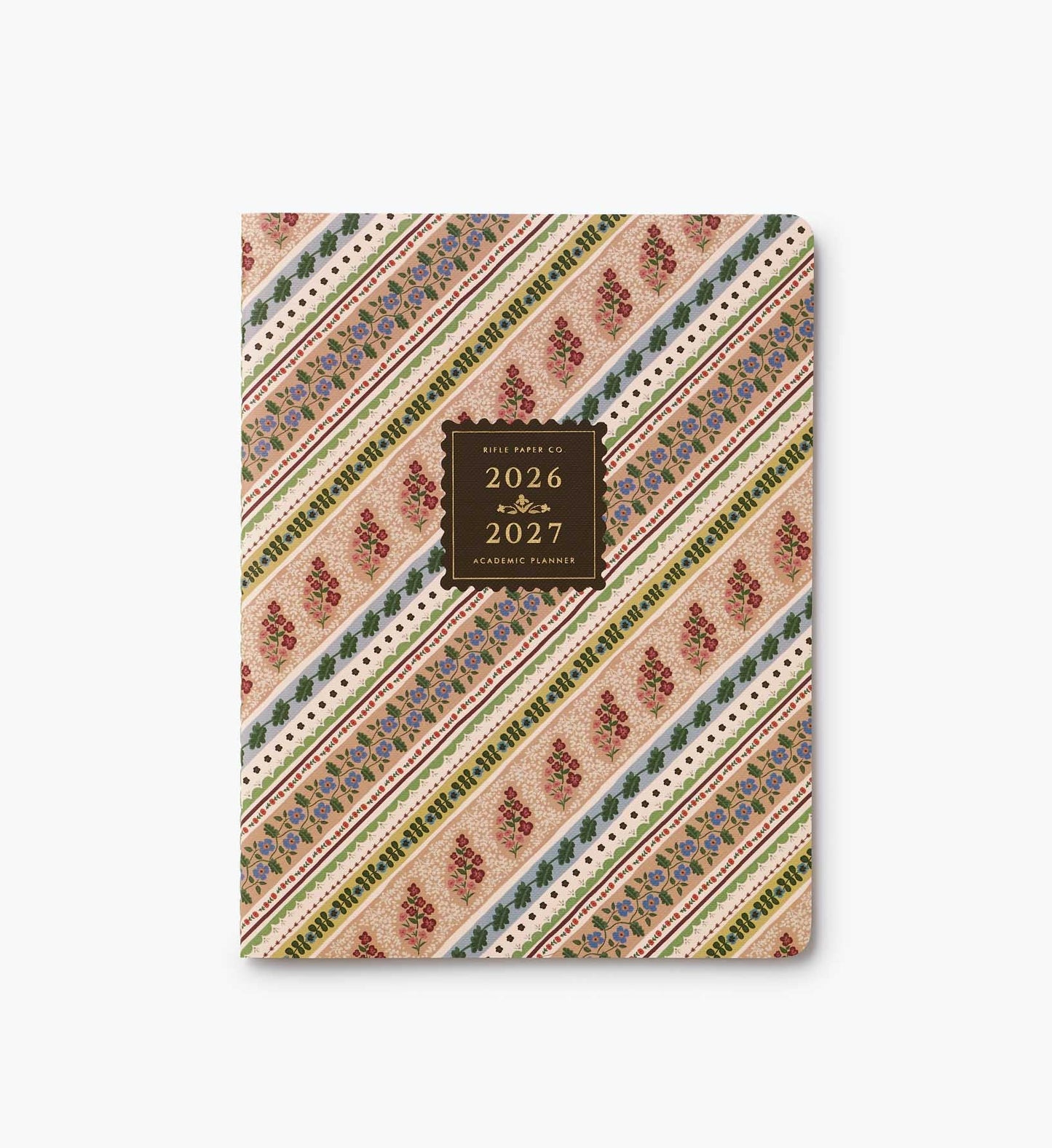 2026-2027 12-Month Academic Appointment Notebook - Paisley - Lined Notebook Journal
