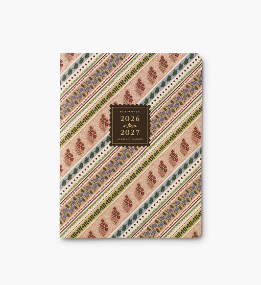 2026-2027 12-Month Academic Appointment Notebook - Paisley - Lined Notebook Journal
